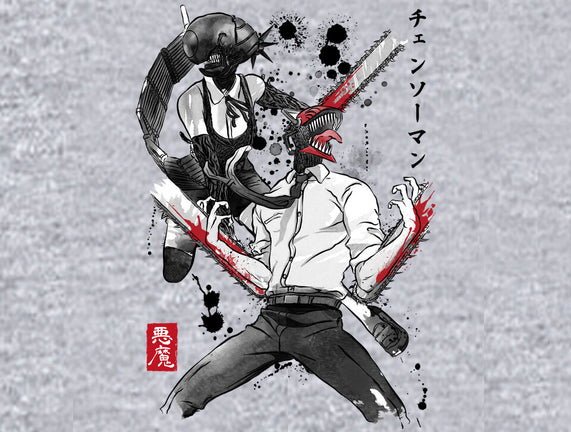 Chainsaw Man And The Bomb Girl