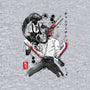 Chainsaw Man And The Bomb Girl-Womens-Fitted-Tee-DrMonekers