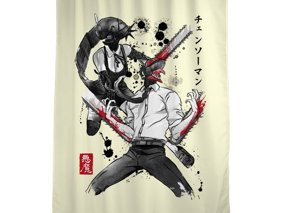 Chainsaw Man And The Bomb Girl
