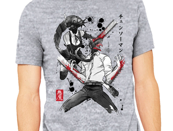 Chainsaw Man And The Bomb Girl