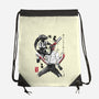 Chainsaw Man And The Bomb Girl-None-Drawstring-Bag-DrMonekers