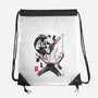 Chainsaw Man And The Bomb Girl-None-Drawstring-Bag-DrMonekers
