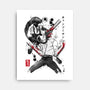 Chainsaw Man And The Bomb Girl-None-Stretched-Canvas-DrMonekers