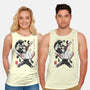 Chainsaw Man And The Bomb Girl-Unisex-Basic-Tank-DrMonekers