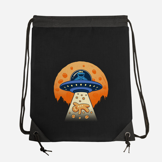 Cookie Ubduction-None-Drawstring-Bag-erion_designs