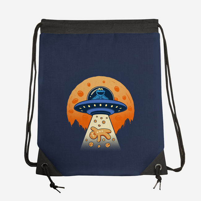 Cookie Ubduction-None-Drawstring-Bag-erion_designs