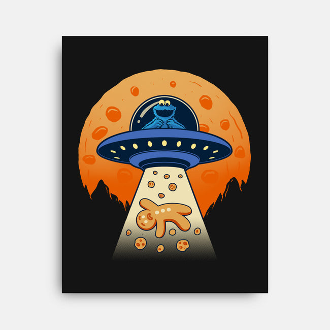 Cookie Ubduction-None-Stretched-Canvas-erion_designs