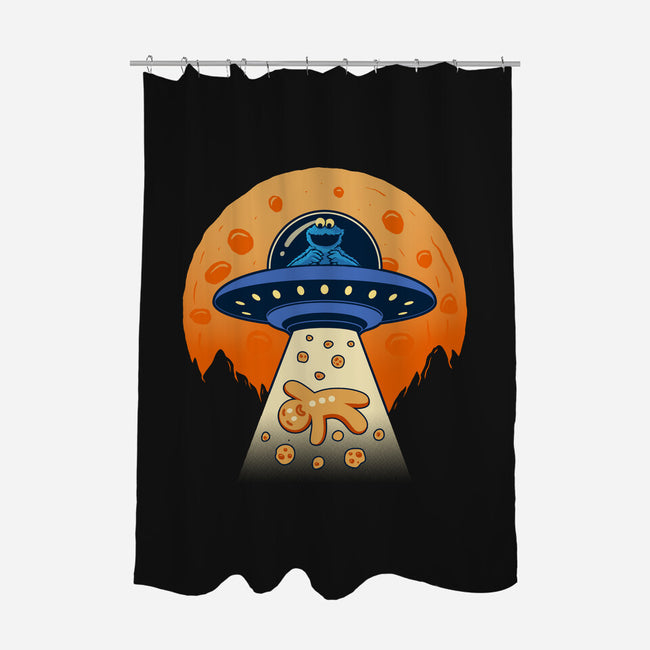 Cookie Ubduction-None-Polyester-Shower Curtain-erion_designs