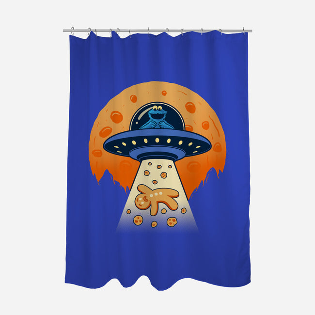 Cookie Ubduction-None-Polyester-Shower Curtain-erion_designs