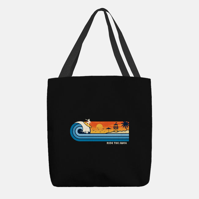 Ride The Swell-None-Basic Tote-Bag-erion_designs
