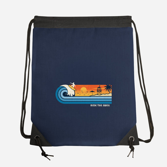 Ride The Swell-None-Drawstring-Bag-erion_designs