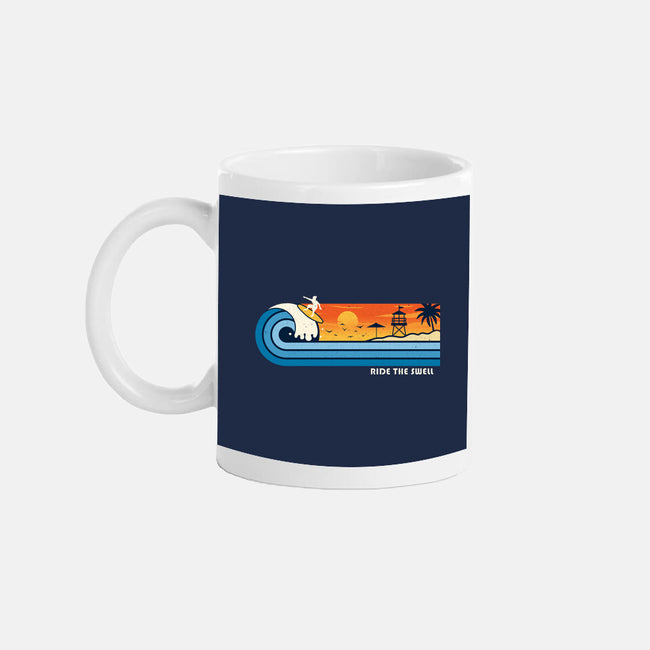 Ride The Swell-None-Mug-Drinkware-erion_designs