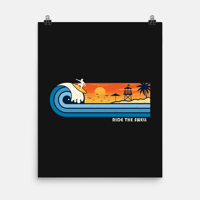 Ride The Swell-None-Matte-Poster-erion_designs
