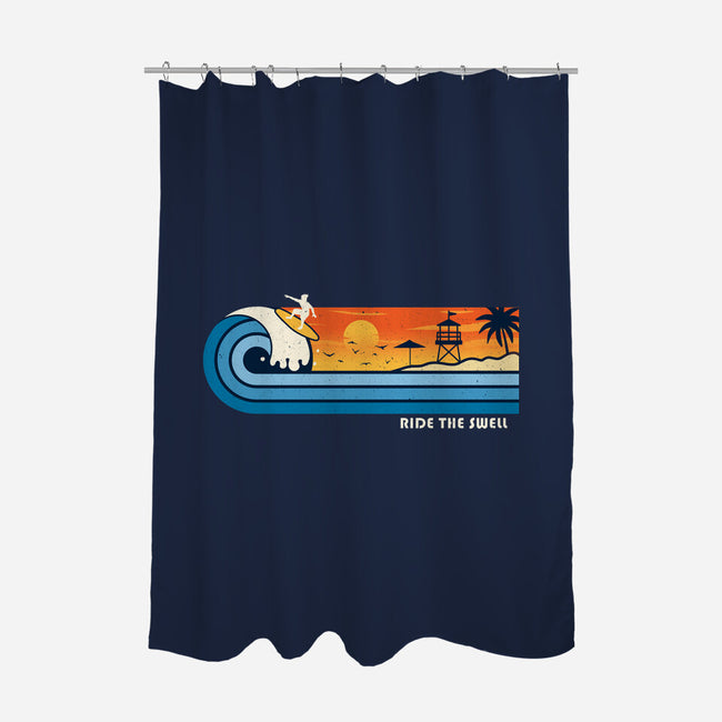 Ride The Swell-None-Polyester-Shower Curtain-erion_designs