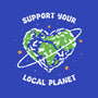 Support Your Local Planet-Unisex-Crew Neck-Sweatshirt-XYZ Studio