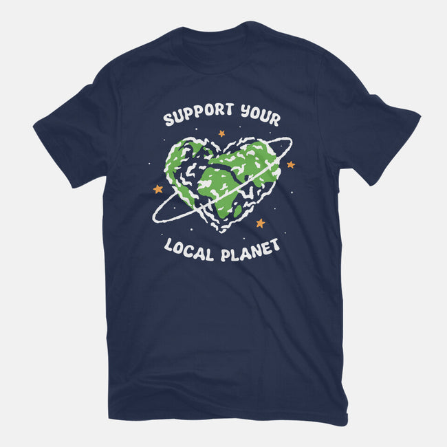 Support Your Local Planet-Womens-Basic-Tee-XYZ Studio