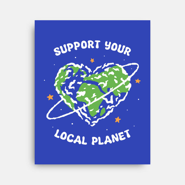 Support Your Local Planet-None-Stretched-Canvas-XYZ Studio