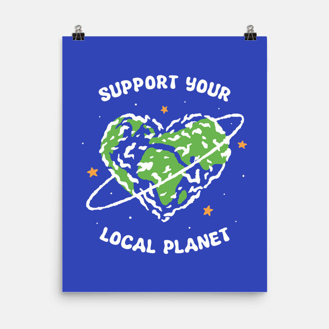 Support Your Local Planet-None-Matte-Poster-XYZ Studio