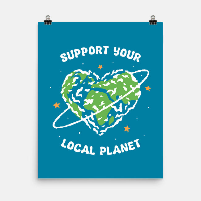 Support Your Local Planet-None-Matte-Poster-XYZ Studio