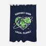 Support Your Local Planet-None-Polyester-Shower Curtain-XYZ Studio