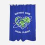 Support Your Local Planet-None-Polyester-Shower Curtain-XYZ Studio