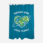 Support Your Local Planet-None-Polyester-Shower Curtain-XYZ Studio