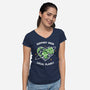 Support Your Local Planet-Womens-V-Neck-Tee-XYZ Studio