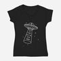 This Planet Was Fine-Womens-V-Neck-Tee-XYZ Studio