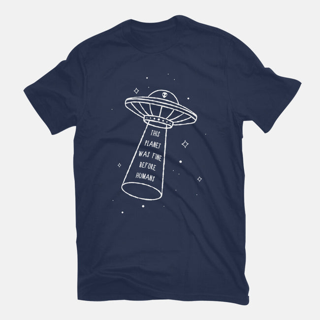 This Planet Was Fine-Unisex-Basic-Tee-XYZ Studio