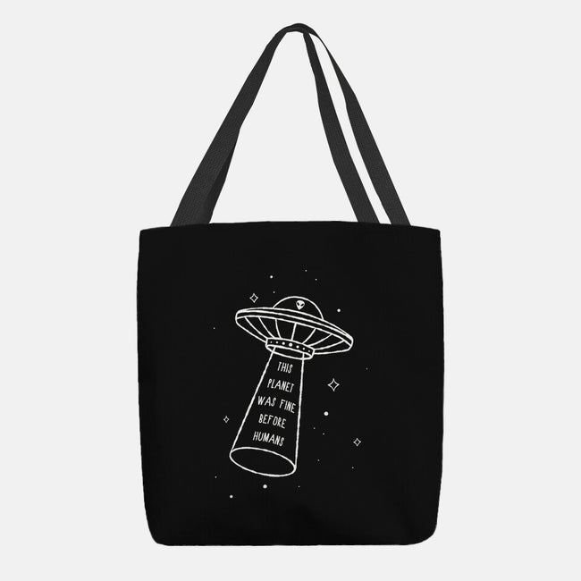 This Planet Was Fine-None-Basic Tote-Bag-XYZ Studio