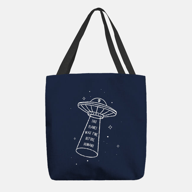 This Planet Was Fine-None-Basic Tote-Bag-XYZ Studio