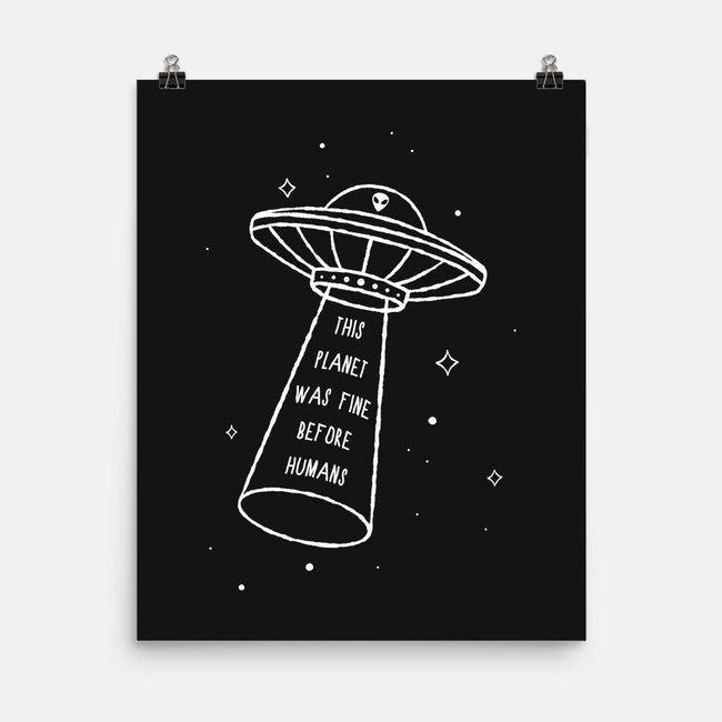 This Planet Was Fine-None-Matte-Poster-XYZ Studio