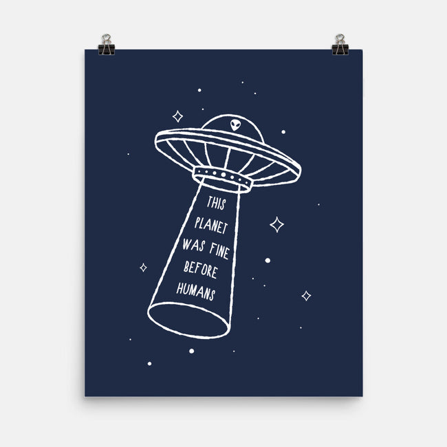 This Planet Was Fine-None-Matte-Poster-XYZ Studio