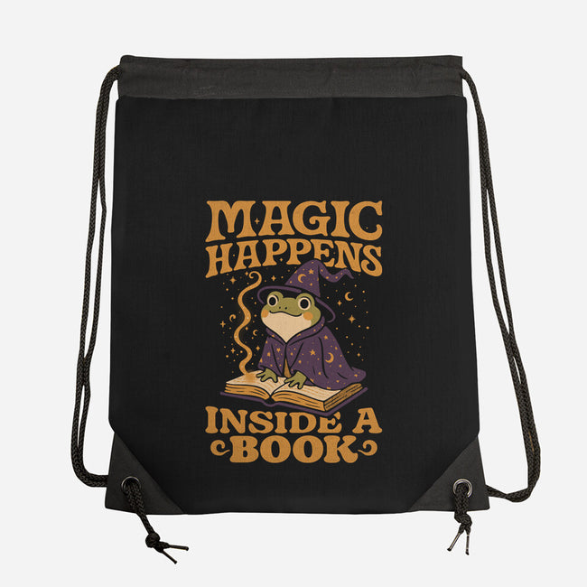 Magic Happens-None-Drawstring-Bag-Popnotic