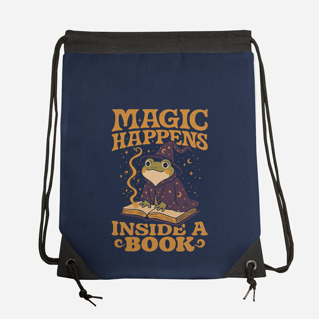 Magic Happens-None-Drawstring-Bag-Popnotic
