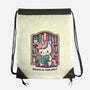 Believe In Your Bookshelf-None-Drawstring-Bag-Popnotic