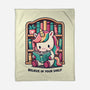 Believe In Your Bookshelf-None-Fleece-Blanket-Popnotic