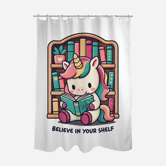 Believe In Your Bookshelf-None-Polyester-Shower Curtain-Popnotic