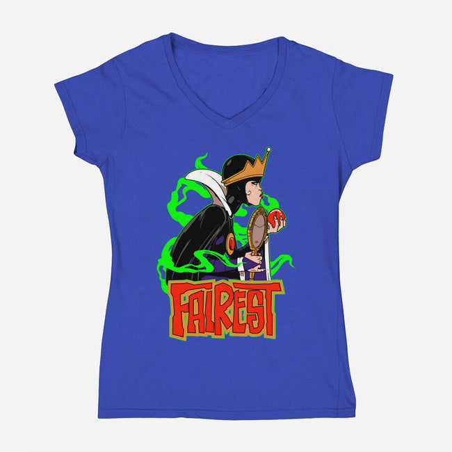 Fairest-Womens-V-Neck-Tee-boltfromtheblue