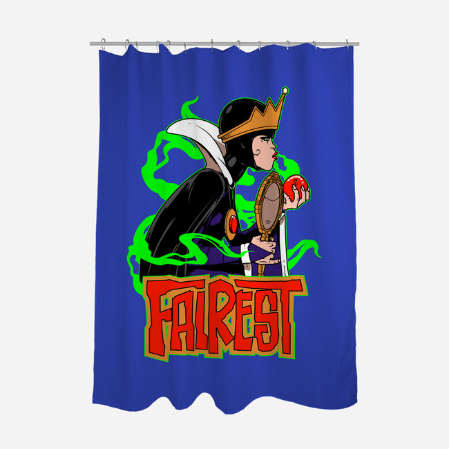 Fairest-None-Polyester-Shower Curtain-boltfromtheblue