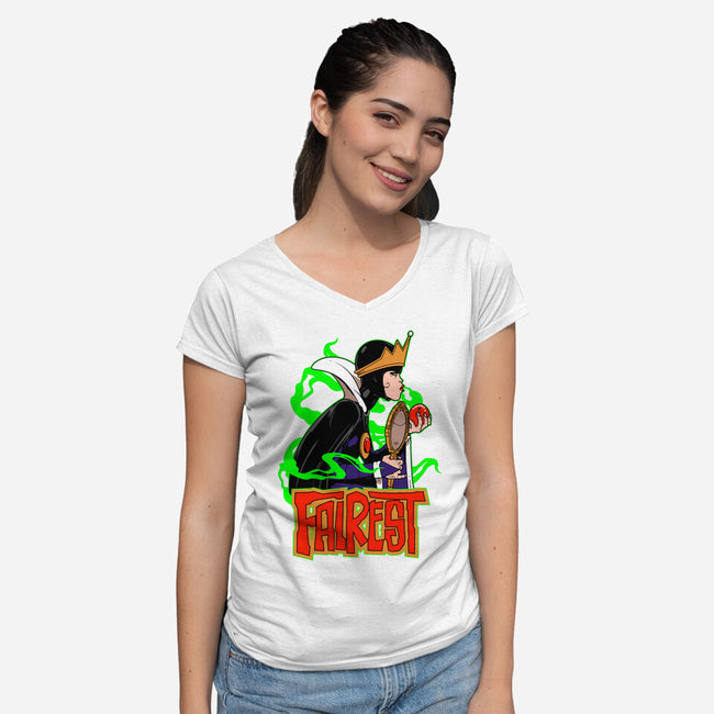 Fairest-Womens-V-Neck-Tee-boltfromtheblue