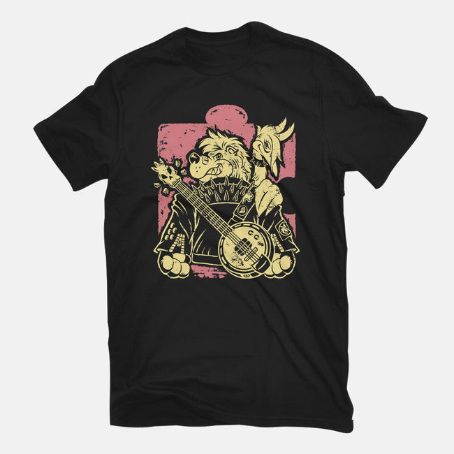 Bluegrass Punk Energy-Unisex-Basic-Tee-Henrique Torres