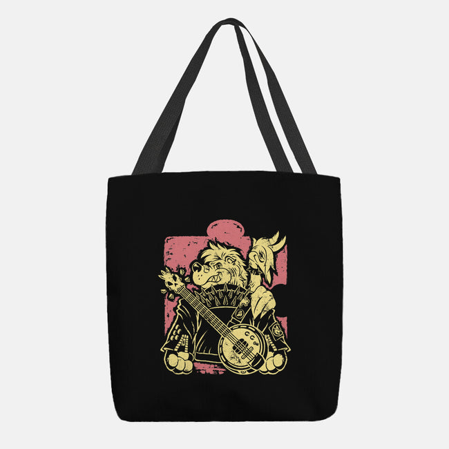 Bluegrass Punk Energy-None-Basic Tote-Bag-Henrique Torres