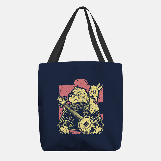 Bluegrass Punk Energy-None-Basic Tote-Bag-Henrique Torres