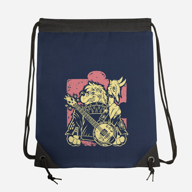 Bluegrass Punk Energy-None-Drawstring-Bag-Henrique Torres