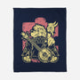 Bluegrass Punk Energy-None-Fleece-Blanket-Henrique Torres