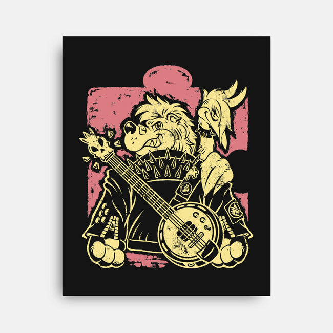 Bluegrass Punk Energy-None-Stretched-Canvas-Henrique Torres