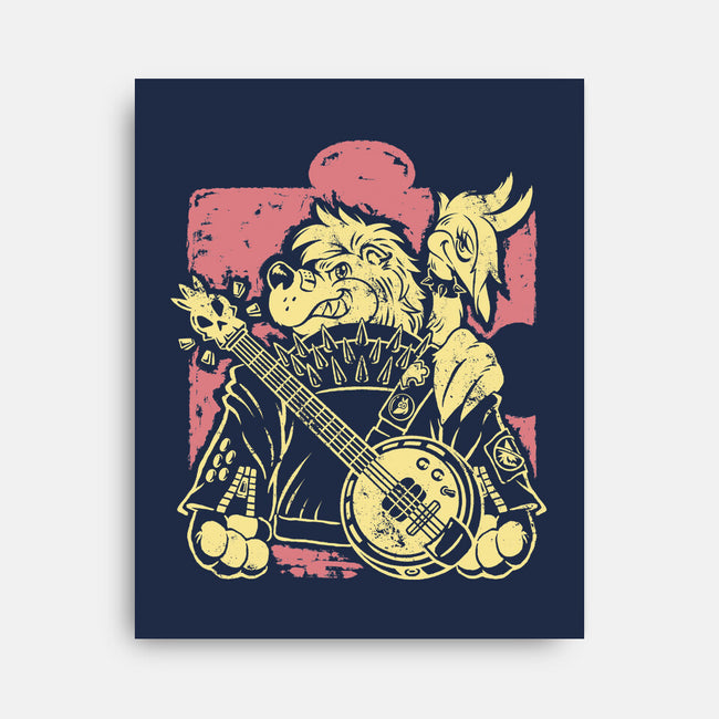Bluegrass Punk Energy-None-Stretched-Canvas-Henrique Torres