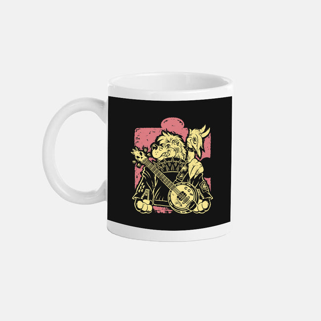 Bluegrass Punk Energy-None-Mug-Drinkware-Henrique Torres