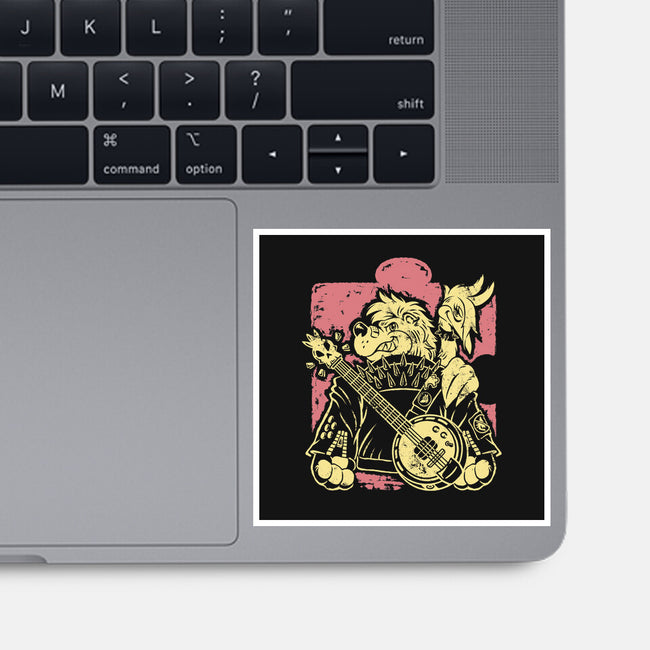 Bluegrass Punk Energy-None-Glossy-Sticker-Henrique Torres
